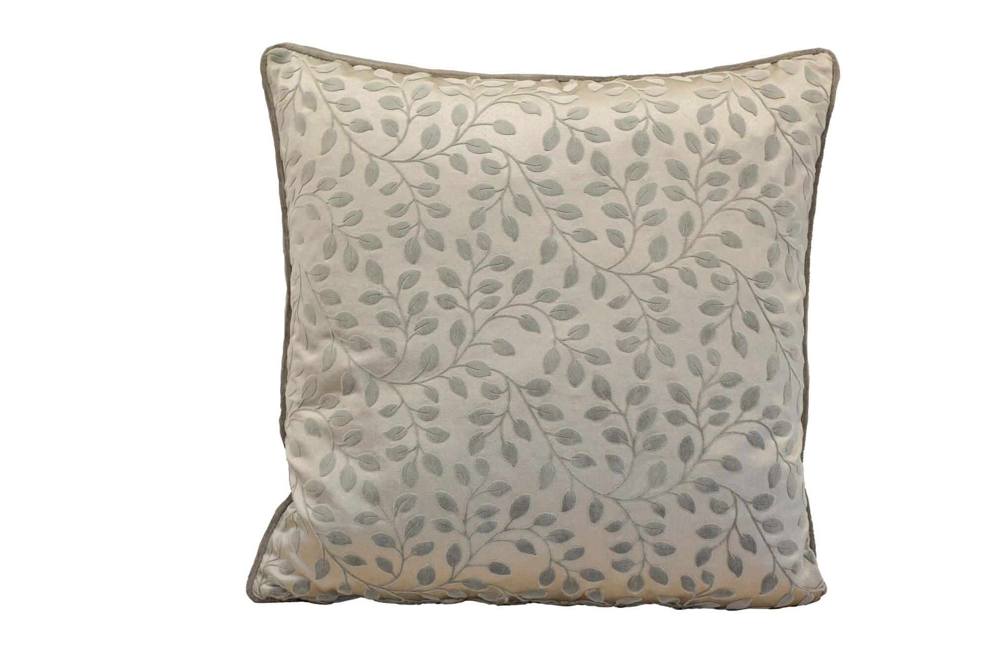 Winding Leaves Cut Velvet Pillow - 2) 24